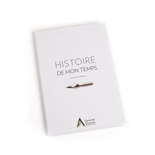 Charger l'image dans la galerie, Journal de réflexion Histoire de mon temps